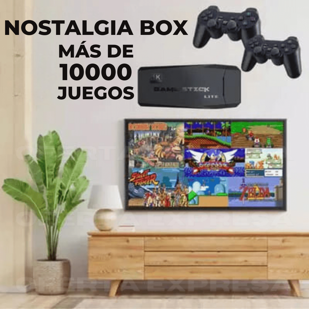Nostalgia Box 10000 Juegos - Oferta Expresa